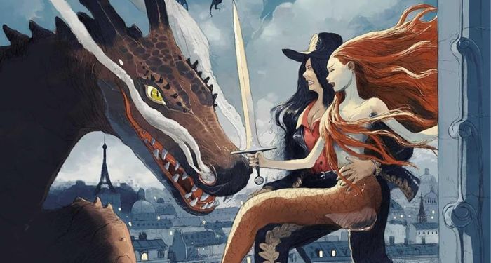 cover of The Dragons of Paris by Joann Sfar and Tony Sandoval